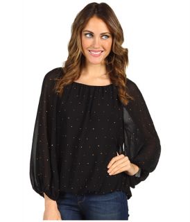 vince camuto peasant allover rhinestone blouse $ 99 00 vince