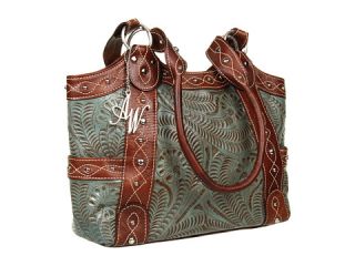   West Over The Rainbow Zip Top Fashion Tote $238.00 