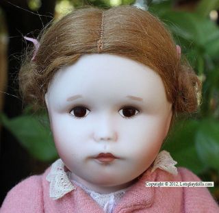   Comes to Visit, porcelain doll, Patricia Coffer, Georgetown collection