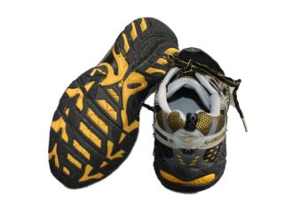 Men Asics Gel Enduro 6 Running Shoe Grey Black Gold Size 6 EUR 39 