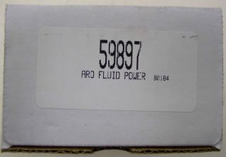 aro fluid power model 59897 control block new