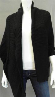 ARO Marisa Misses M Knit Cardigan Sweater Black Top Designer Fashion 