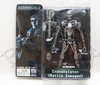 Terminator 2 Judgmentday T800 Battle Damage Figure NECA