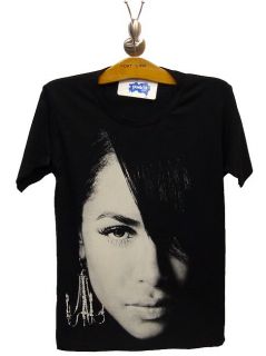 Aaliyah R I P Tribute R B Soul Rock Legend T Shirt s M