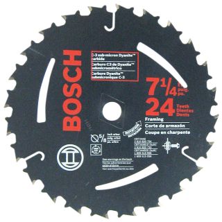 Bosch CB724AB C 3 Sub Micron Dyanite™ 7 1 4 Circular Saw Blade 24T 