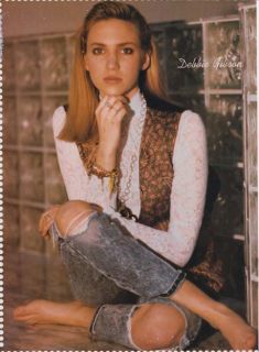 Paula Abdul Mini Poster Teen Pin Up 1991 Debbie Gibson Barefoot Full 