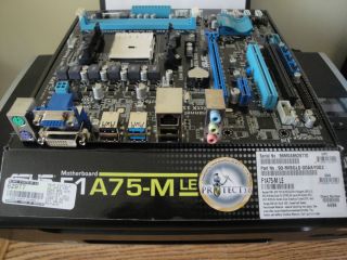 Asus F1A75 M Le MATX FM1 DDR3 AMD A75 Motherboard