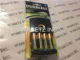Duracell Rechargeable AA Battery 4pack w AA AAA Charger