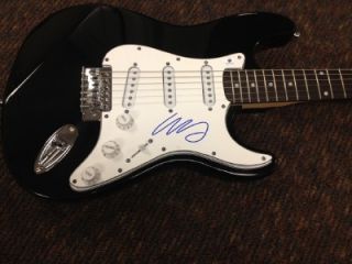 RAMMSTEIN SIGNED GUITAR SIGNED BY THE FOLLWING SIX MEMBERS 