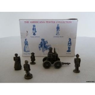 Liberty Falls Pewter Collection AH18 Five Collectible Figurines Very 
