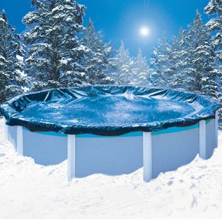 12x24 Oval Swimming Pool Above Ground Winter Cover 8 Yr