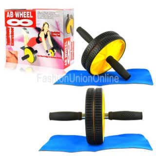   exercise gym fitness machine wheel body strength training roller
