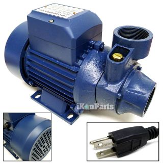 1HP Electric Swimming Pool Pump Above Ground 1100W 3450RPM Spa 