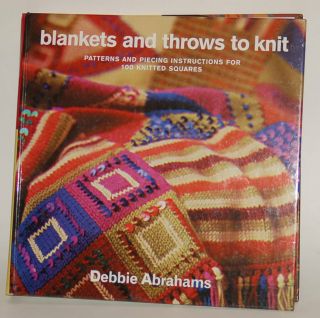 Blankets and Throws to Knit Debbie Abrahams Knitting Book Patterns 
