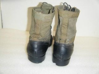 Vtg 1987 Military Jungle Boots sz 10N (#10069)