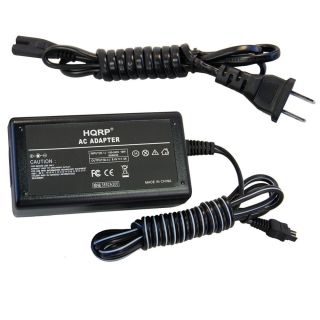 HQRP AC Adapter Fits Sony Handycam HDR CX150 HDR CX155 HDR CX150E HDR 