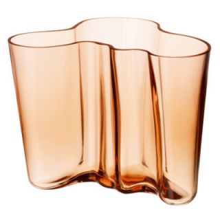 Iittala Alvar Aalto Rio Brown Vase 6 1 4