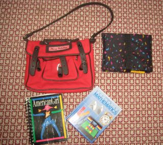 American Girl Accessorie Molly School Gear Backpack w Books