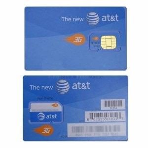 BRAND NEW AT&T ATT SIM CARD NEVER BEEN ACTIVATED CHIP TRANSFER ATTSIM