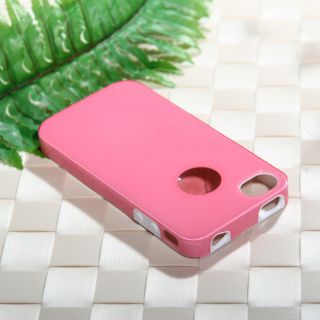   Premium High Glossy Acrylic Candy Shell Cover Case For iPhone 4 4S