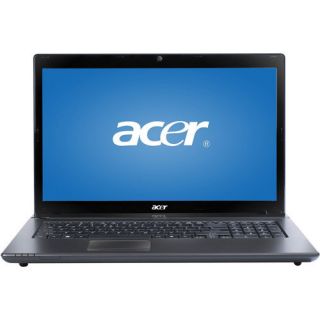 17 3 Acer Aspire Laptop Quad Core 500GB 4GB Radeon 6520G Win7 HDMI 