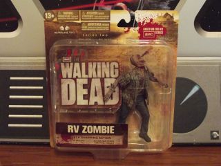 AMC THE WALKING DEAD RV ZOMBIE SERIES TWO ACTION FIGURE CASE FRESH 