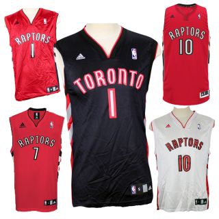 NBA Toronto Raptors Adidas Replica Jerseys Jack DeRozan Bargnani Sizes 