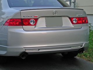 04 08 Acura TSX Euro Accord CL7 CL9 Clear Rear Bumper Reflector Lights 