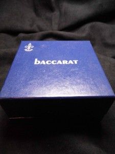 Baccarat France Crystal Sulphide Adlai Stevenson Cameo Paperweight 