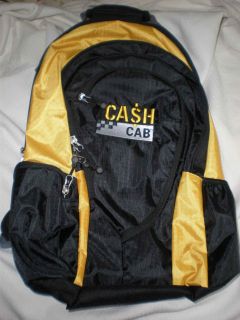 RARE Limited Edition from NJ Lottery Cash Cab™ TV Show Backpack NIP 