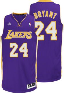 Kobe Bryant Purple Adidas Revolution 30 Swingman Los Angeles Lakers 