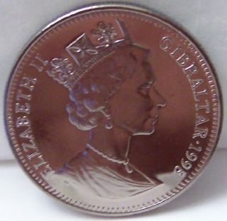 Elizabeth II Gibraltar 1998 Coin New York Mint Angels
