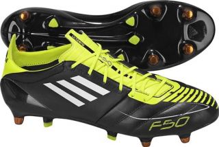 New Mens Adidas F50 Adizero SG Black Football Boots Size 11 5 Adults 