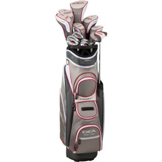 NEW Adams Golf A12OS Sterling Ladies Complete Set w/ Cart Bag