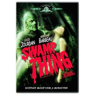 Swamp Thing RARE DVD Adrienne Barbeau Louis Jourdan Wes Craven DC 
