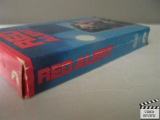 Red Alert VHS William Devane, Michael Brandon, Adrienne Barbeau