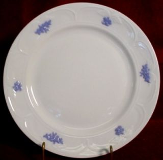 Adderley China Chelsea Luncheon Plate Smooth Embossed