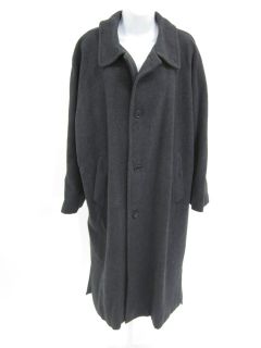 you are bidding on adolfo dominguez mens gray wool long button front 