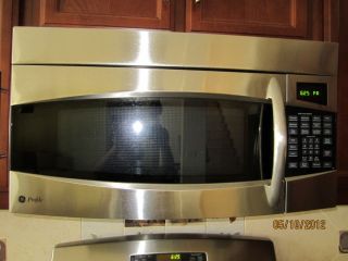   GE Profile Stainless Steel Microwave Hood Combo Over The Range