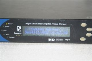 Adtec Digital High Definition Digital Media Server Soloist 4111