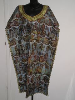 African Clothing Women Kaftan Dashiki Tie Dye Dress
