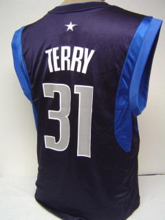 Blue NBA Dallas Mavericks Jason Terry 31 Jersey Mavs