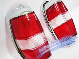 Auto Pro. Tail Light Red Red Lenses Classic Mercedes Benz W121 190 