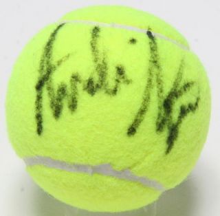 andre agassi autographed tennis ball psa dna product details product 