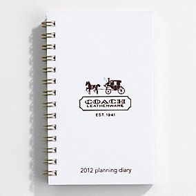   3x5 Diary Planner Organizer Agenda Refill New 2012 Free SHIP
