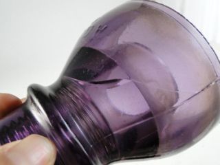 Antique Agee 30 Purple Amethyst Glass Telephone Insulator Vintage 