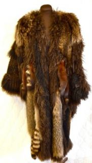 Adrienne Landau Fur Coat   Full Length   Mixed fur Mink, Fox 