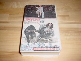 Lions Love Agnes Varda Warhol Viva 1969 Very RARE VHS