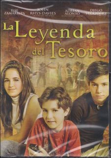 La Leyenda Del Tesoro DVD New Adrian Alonso Diego Velazquez Brand New 