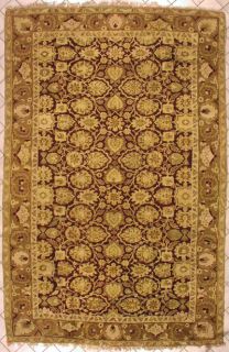 8x12 Antique 1890 Agra Oriental Hand Knotted Wool Area Rug Carpet 
